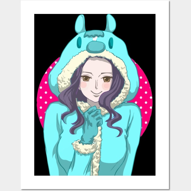 Nico Robin One Piece Fashion Wall Art by KDungUniversal